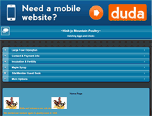 Tablet Screenshot of hinkjcpoultry.com